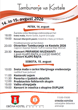Tamburanje 2026